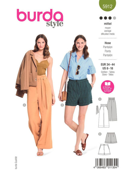 Broekpatroon - Burda 5912