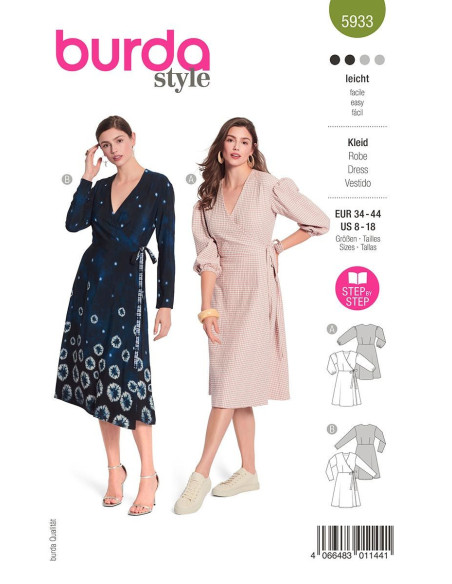 Jurkpatroon - Burda 5933
