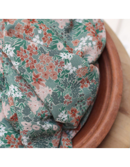 Viscose crêpe stof Prairie Laurier - La Maison Naïve