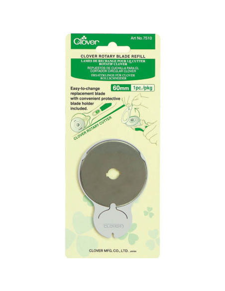 1 vervangmes voor Clover-snijder - 60 mm