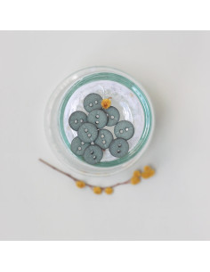 Twee-gats knoop 10 mm - Laurier