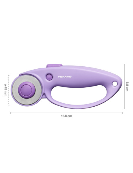 Fiskars Ultra Lilac roterende snijder 45 mm