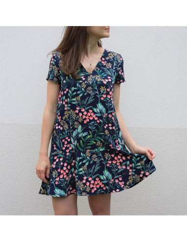 Volute jurkpatroon - Anna Rose patronen