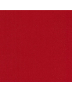 Effen katoenen stof patchwork Kona - Rich Red