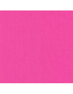 Kona effen katoenen stof patchwork - Felroze