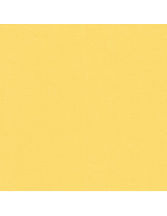 Effen katoenen stof patchwork Kona - Buttercup