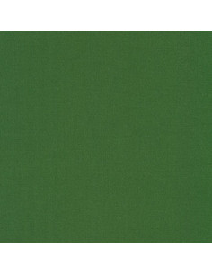 Effen katoenen stof patchwork Kona - Basil