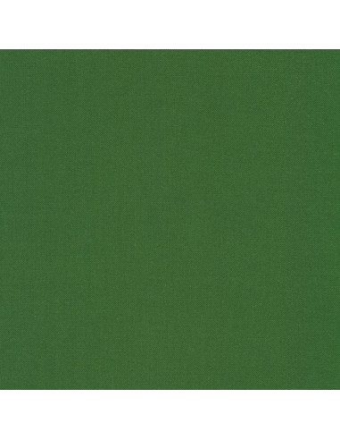 Effen katoenen stof patchwork Kona - Basil