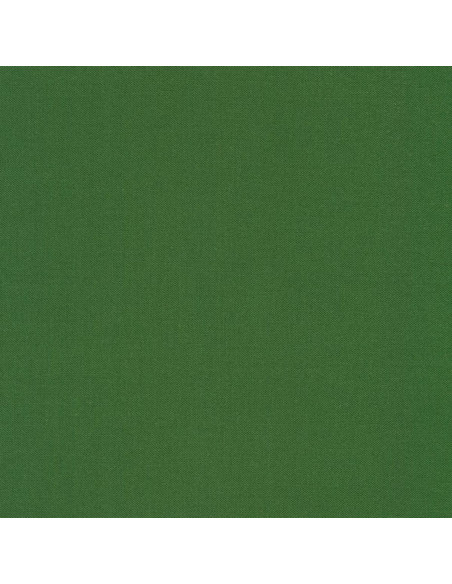 Effen katoenen stof patchwork Kona - Basil