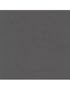 Effen katoenen stof patchwork Kona - Coal