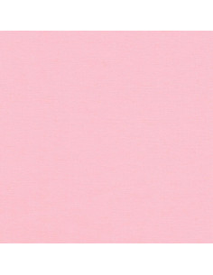 Effen katoenen stof patchwork Kona - Babyroze