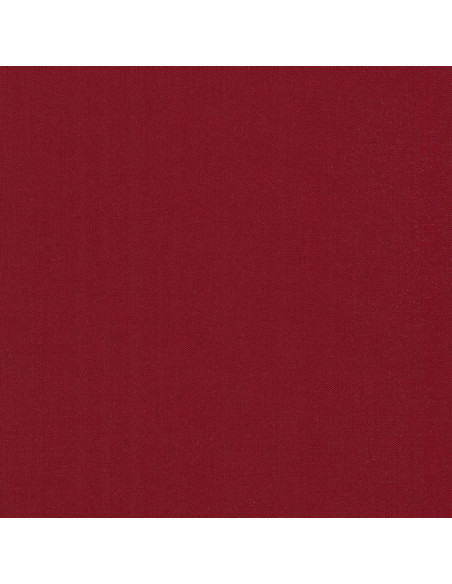 Effen katoenen stof patchwork Kona - Crimson