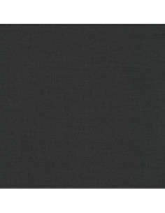 Kona effen katoenen patchworkstof - Charcoal