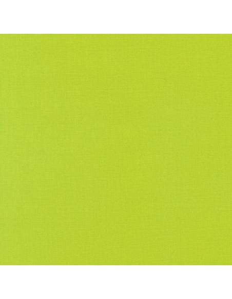 Kona effen katoenen stof patchwork - Chartreuse