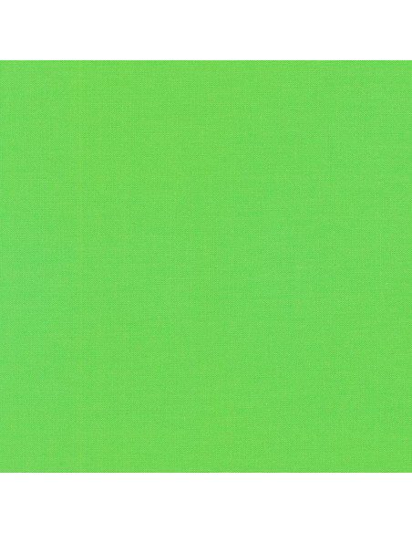 Kona effen katoenen stof patchwork - Sour Apple