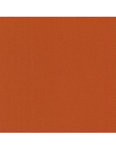 Effen katoenen stof patchwork Kona - Spice