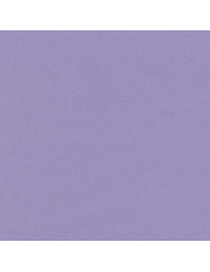 Effen katoenen stof patchwork Kona - Lavender