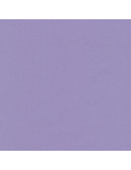 Effen katoenen stof patchwork Kona - Lavender