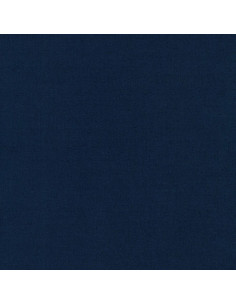 Effen katoenen stof patchwork Kona - Nautical