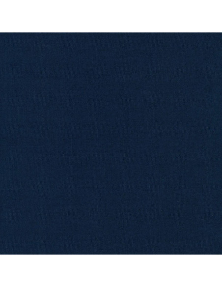 Effen katoenen stof patchwork Kona - Nautical