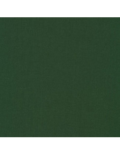 Effen katoenen stof patchwork Kona - Hunter Green