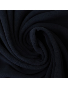 Deluxe microfleece stof - Marineblauw