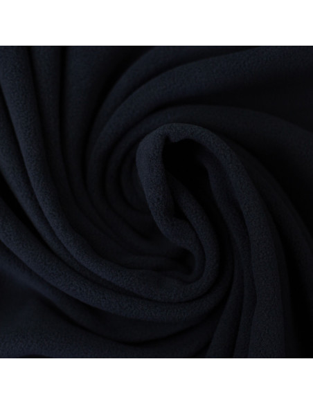 Deluxe microfleece stof - Marineblauw