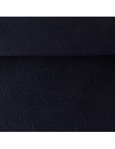 Deluxe microfleece stof - Marineblauw 2