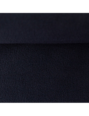 Deluxe microfleece stof - Marineblauw