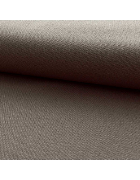 Halflinnen katoenen canvas - Taupe