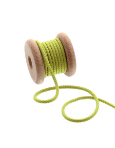 Ronde koord anorak - Anijsgroen