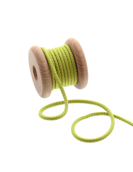 Ronde koord anorak - Anijsgroen