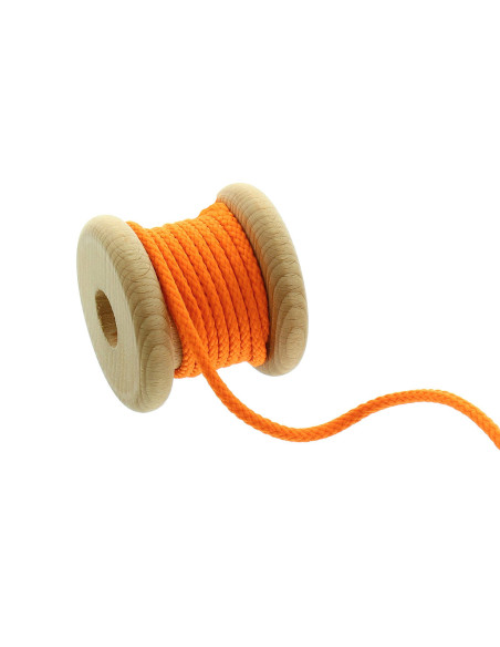 Ronde koord anorak - Oranje