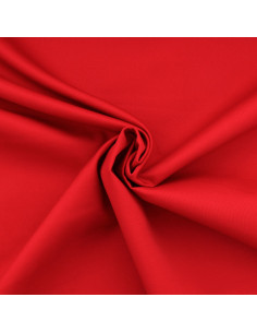 Polykatoen gabardine stof - Rood