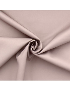 Polykatoen gabardine stof - Taupe