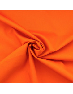 Polykatoen gabardine stof - Oranje