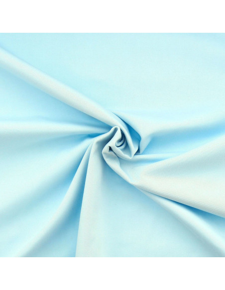 Polykatoen gabardine stof - Babyblauw