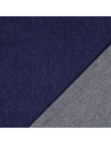 Lichte katoenen spijkerstof - Blauw denim