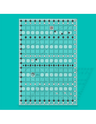 Rechthoekige quiltliniaal 12.5" x 18.5" Creative Grids