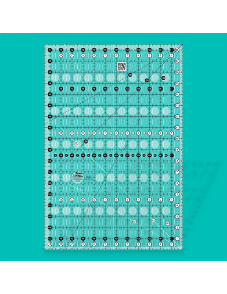 Rechthoekige quiltliniaal 12.5" x 18.5" Creative Grids