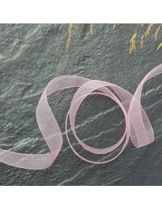 Organza lint - Roze