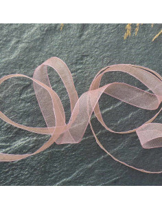 Organza lint - Lichtroze