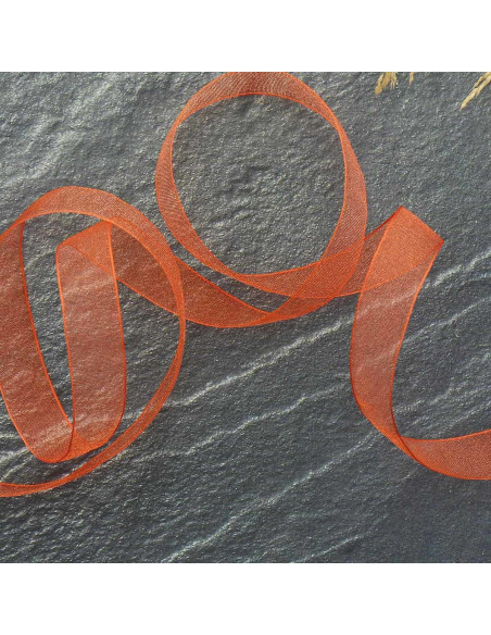 Organza lint - Oranje