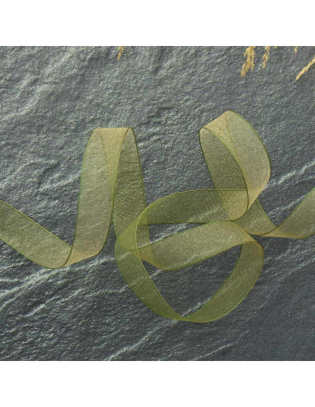 Organza lint - Kaki