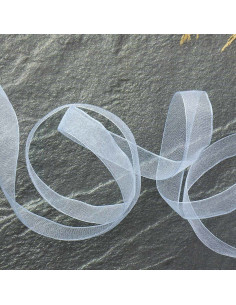 Organza lint - Lichtblauw