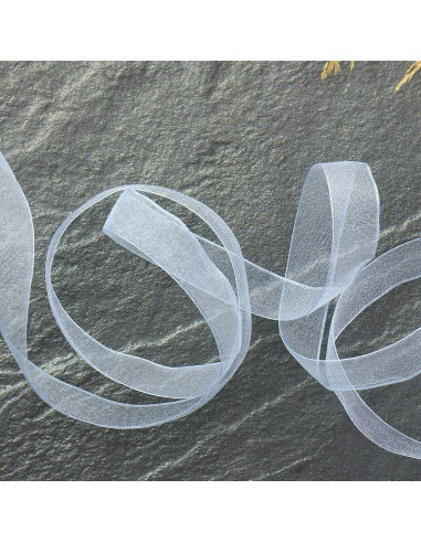 Organza lint - Lichtblauw
