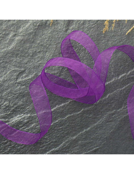 Organza lint - Paars