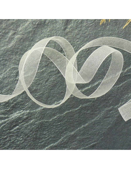 Organza lint - Crème