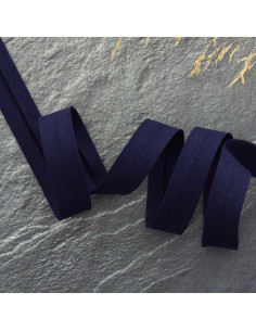 Dubbel gaze biais - Marineblauw