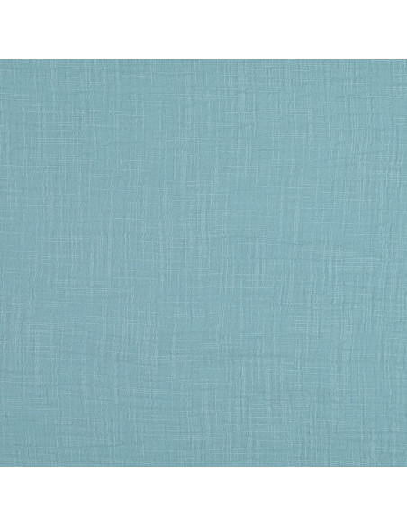 Vintage dubbel gaas katoen - Turquoise